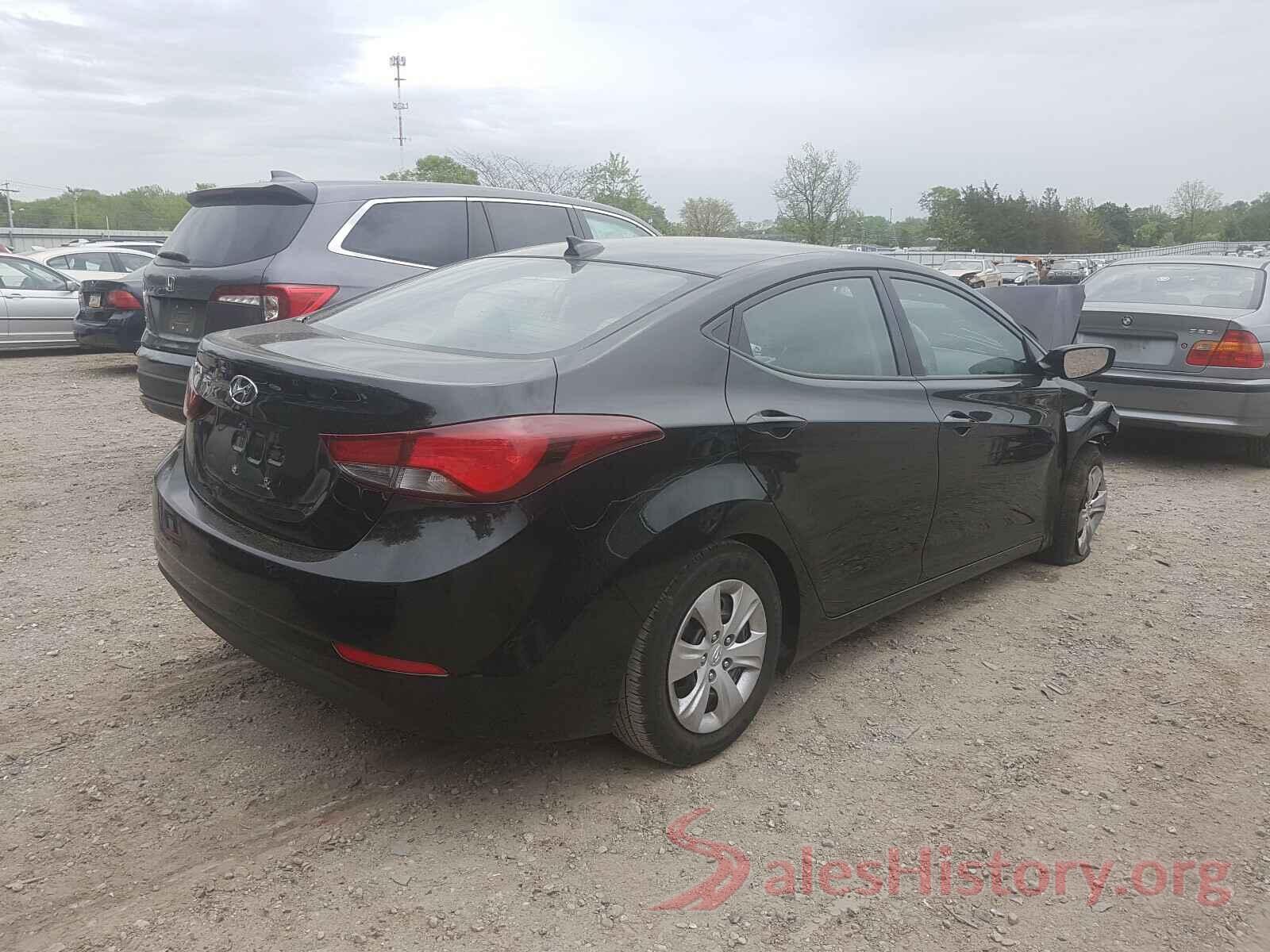 5NPDH4AE9GH682515 2016 HYUNDAI ELANTRA