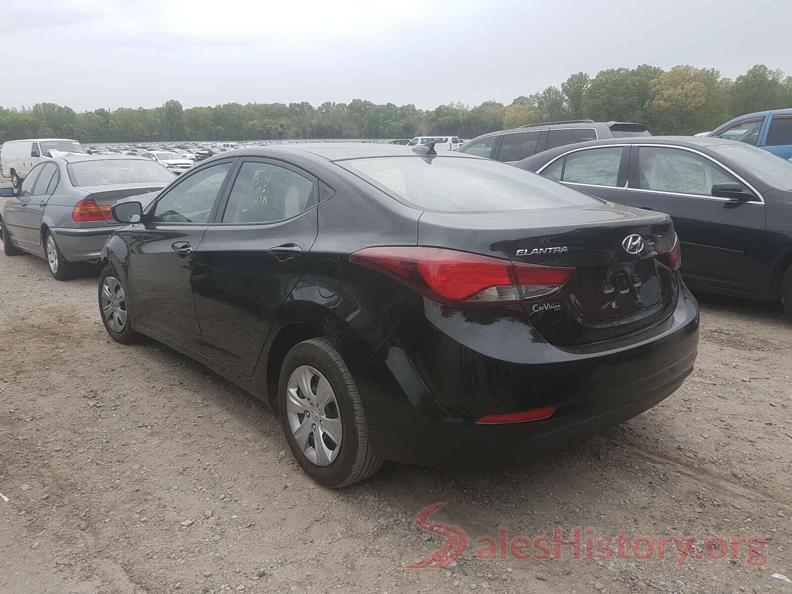 5NPDH4AE9GH682515 2016 HYUNDAI ELANTRA