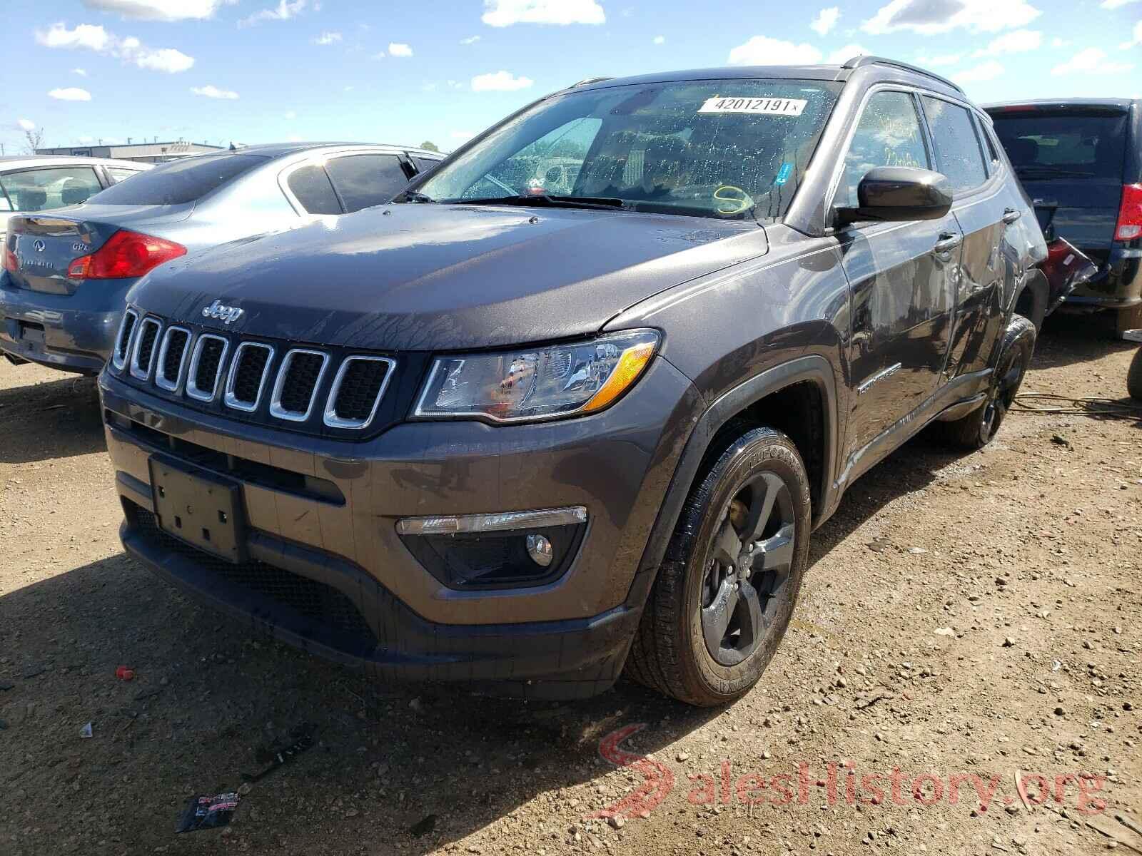 3C4NJDBB4KT599337 2019 JEEP COMPASS