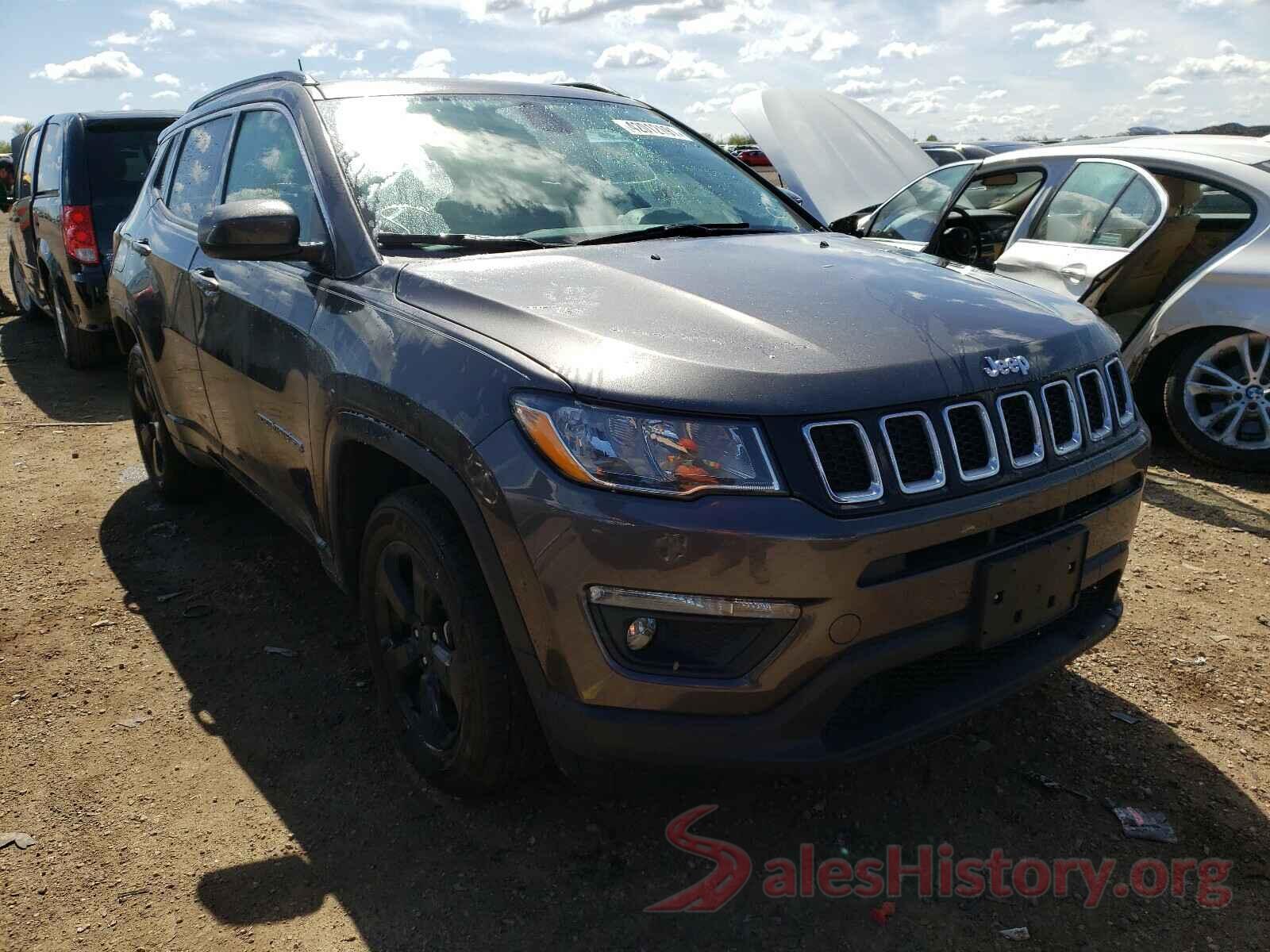 3C4NJDBB4KT599337 2019 JEEP COMPASS