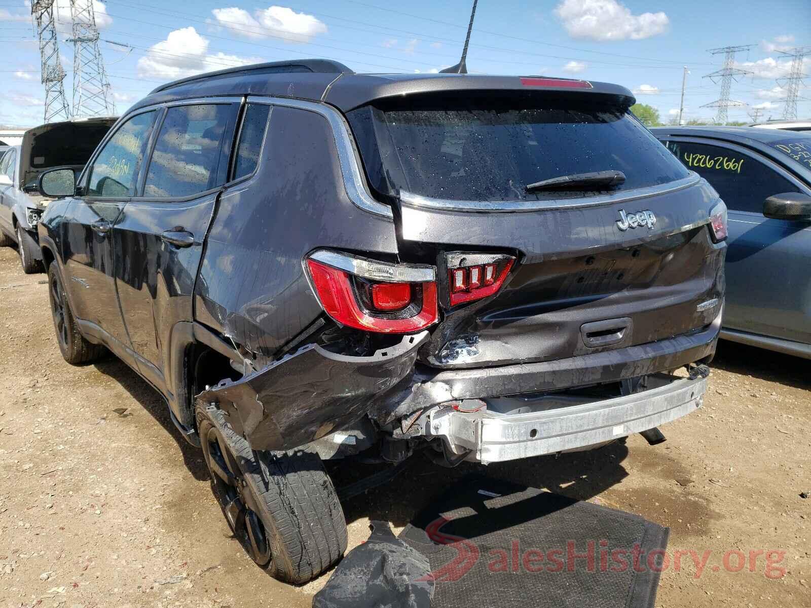 3C4NJDBB4KT599337 2019 JEEP COMPASS