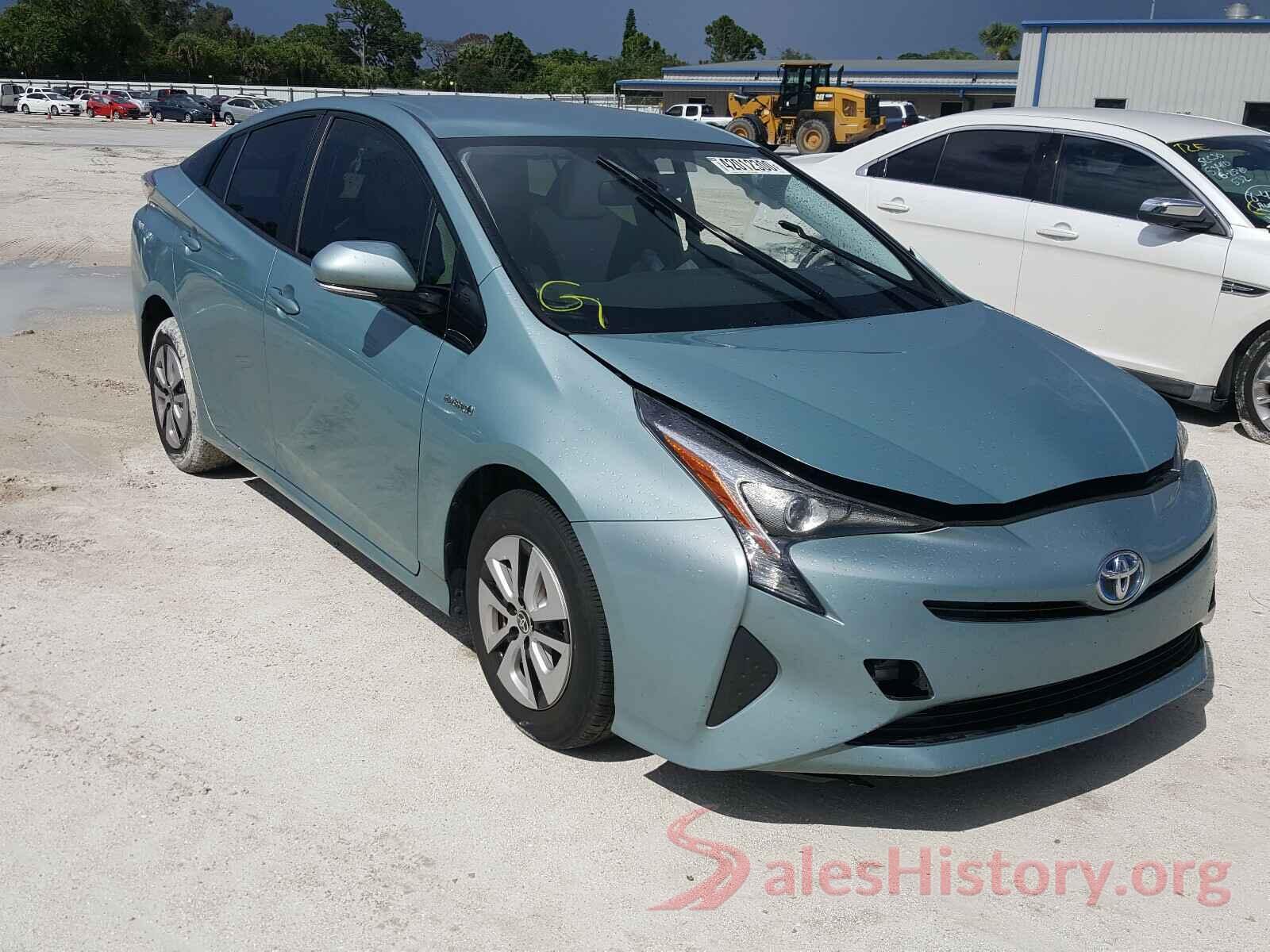 JTDKARFU3G3022992 2016 TOYOTA PRIUS