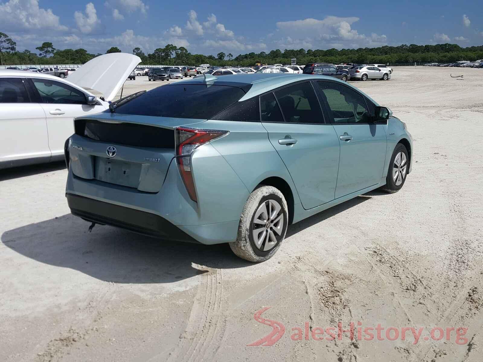 JTDKARFU3G3022992 2016 TOYOTA PRIUS