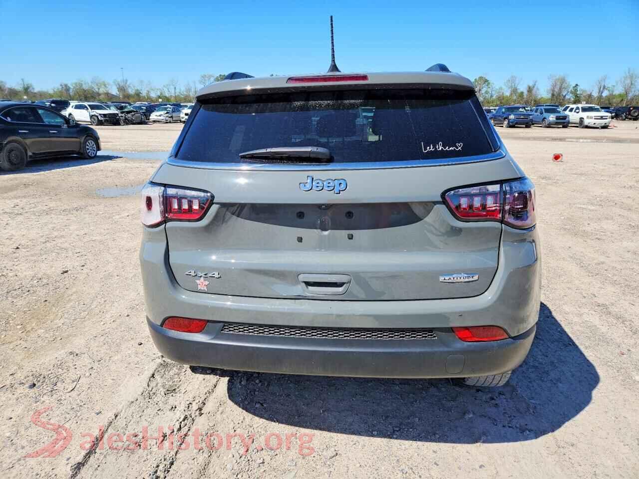 2023 JEEP COMPASS VIN 3C4NJDBN0PT551478, left side view