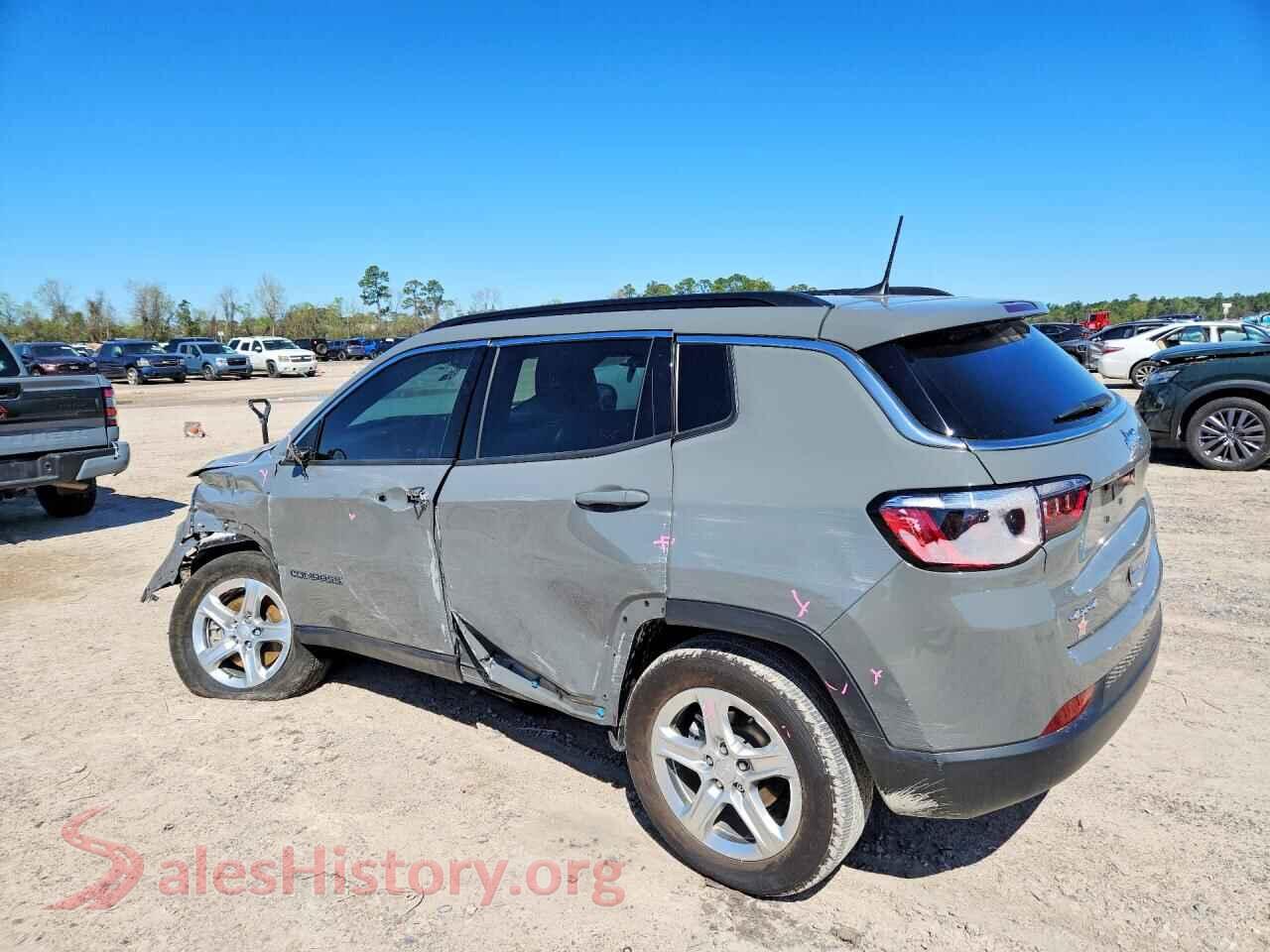 2023 JEEP COMPASS VIN 3C4NJDBN0PT551478, front view