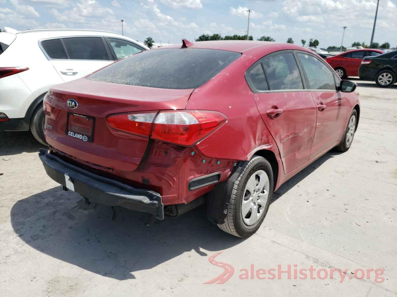 KNAFK4A65G5583898 2016 KIA FORTE