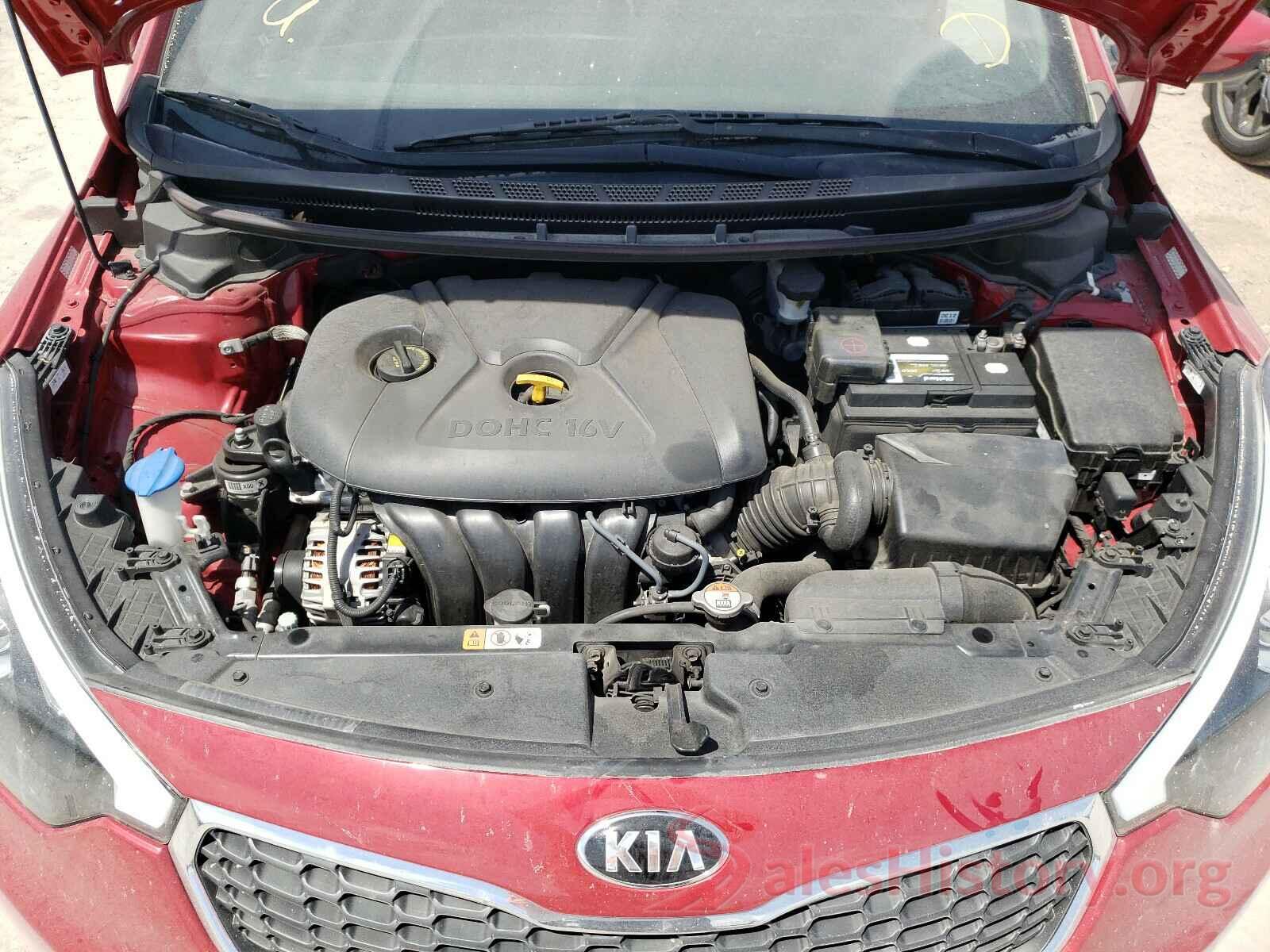 KNAFK4A65G5583898 2016 KIA FORTE