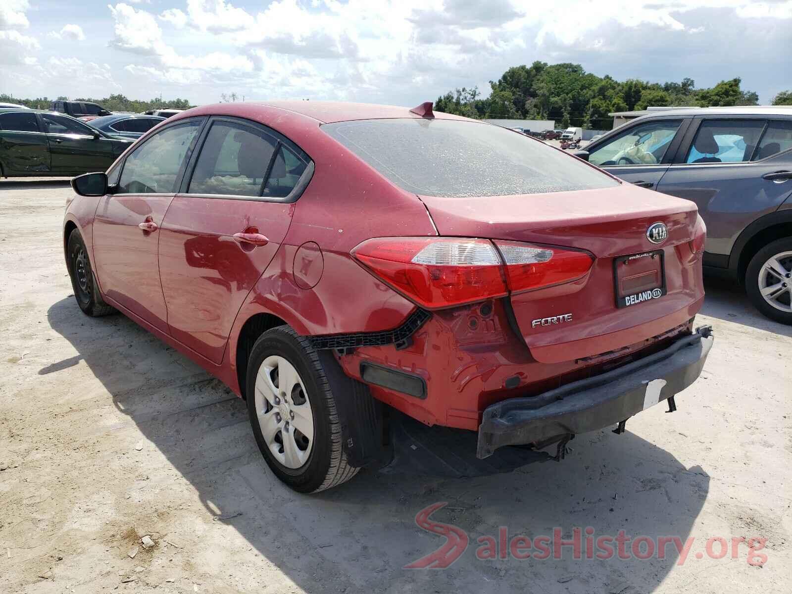 KNAFK4A65G5583898 2016 KIA FORTE