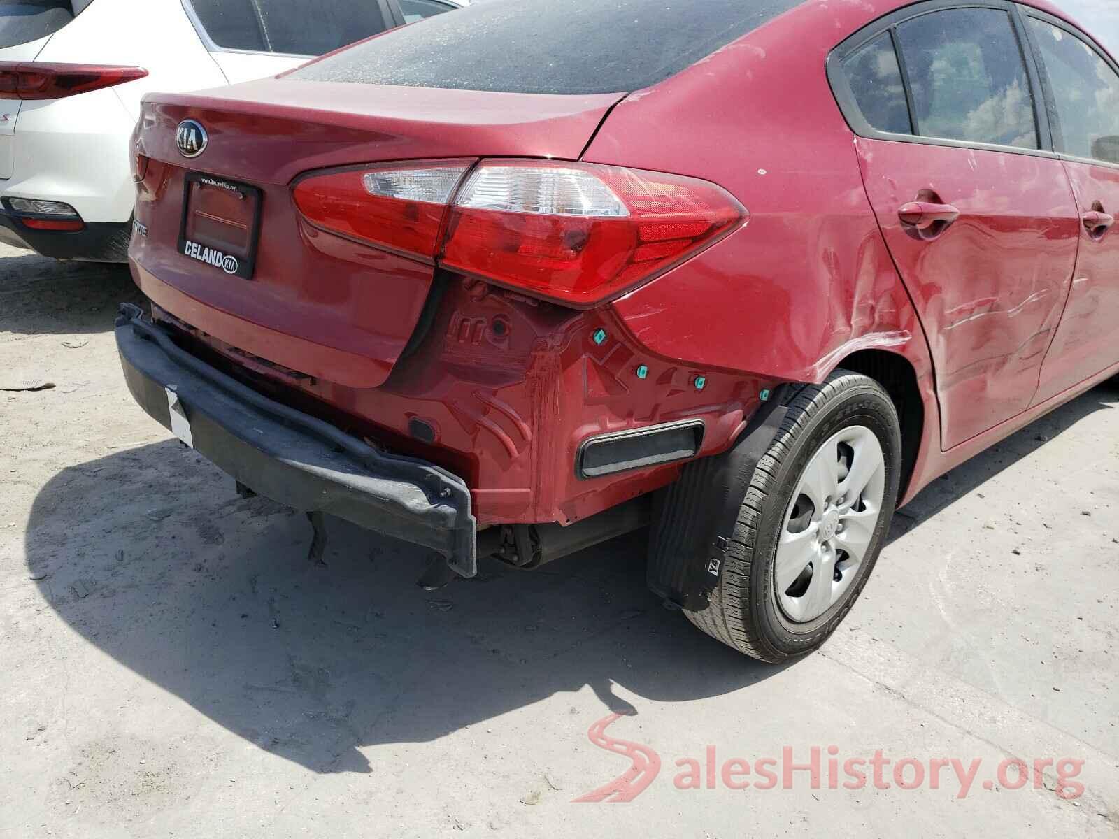 KNAFK4A65G5583898 2016 KIA FORTE