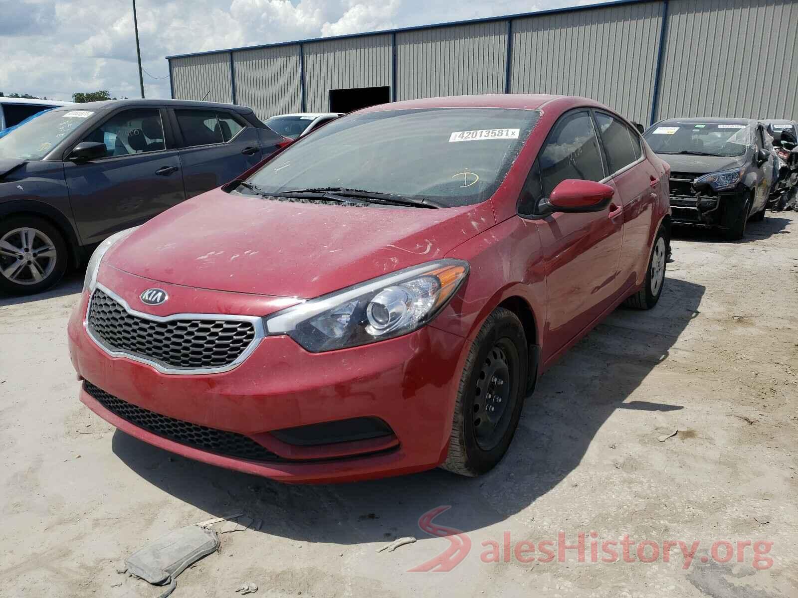 KNAFK4A65G5583898 2016 KIA FORTE