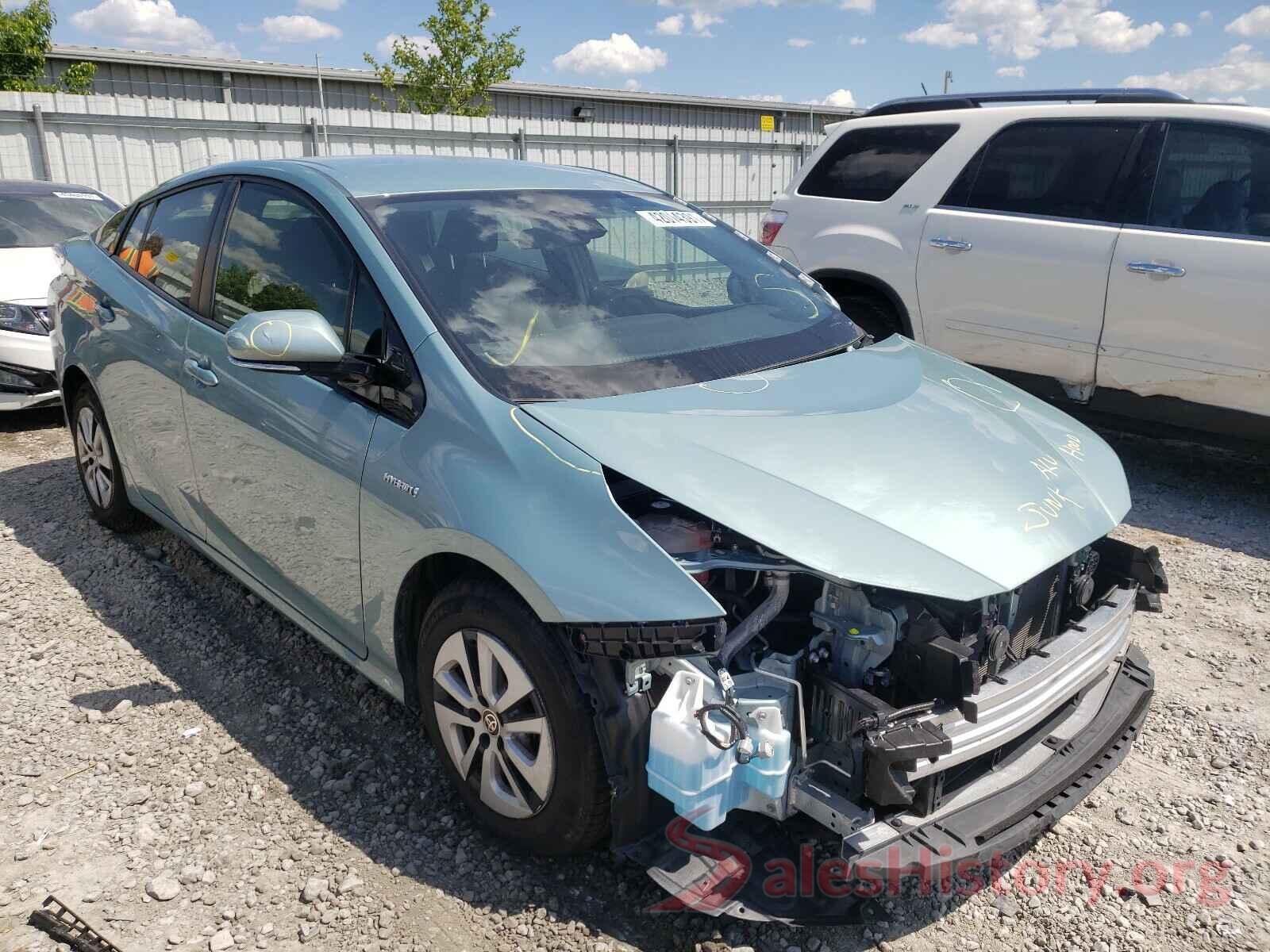 JTDKBRFU8H3050785 2017 TOYOTA PRIUS