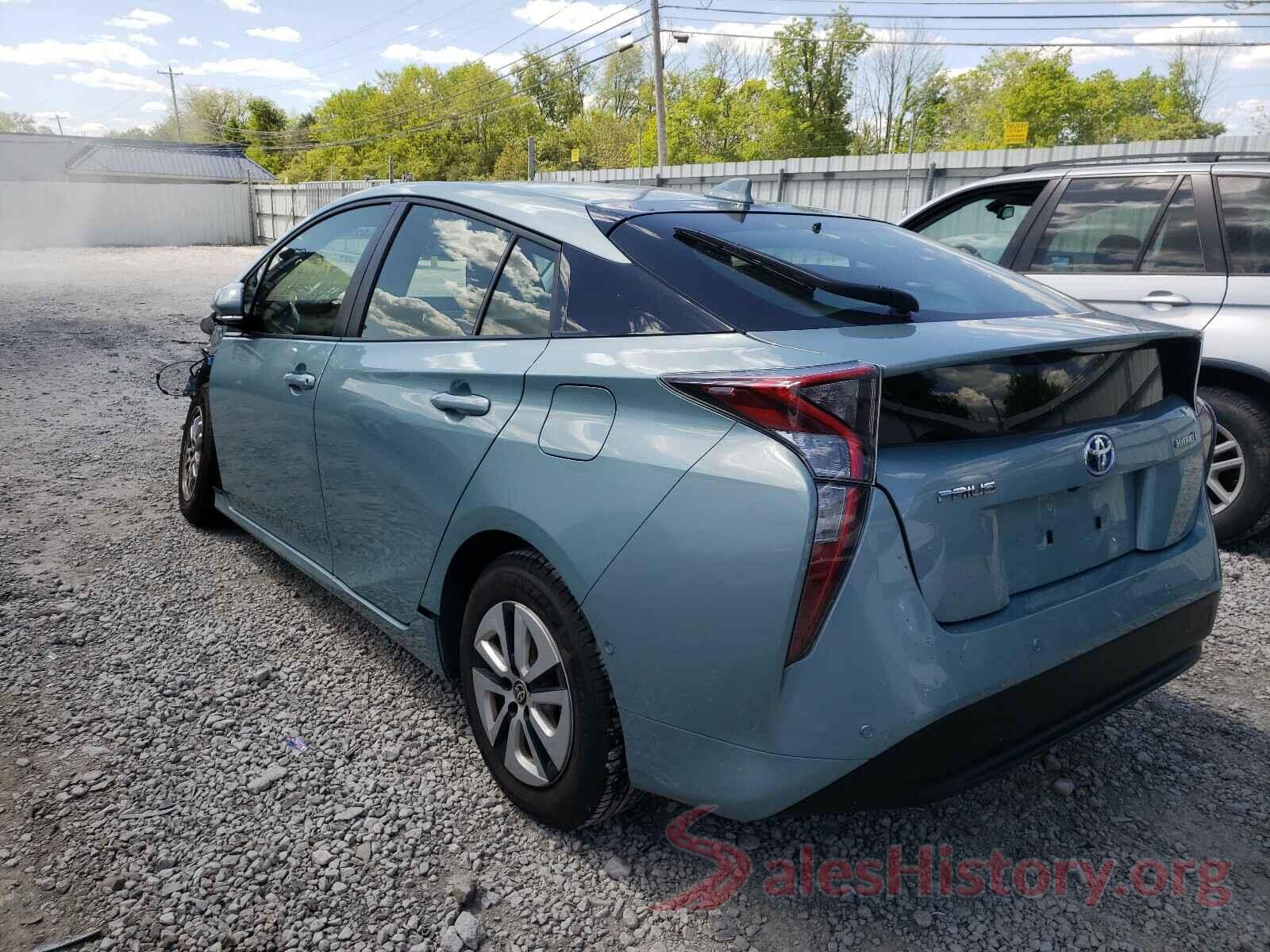 JTDKBRFU8H3050785 2017 TOYOTA PRIUS