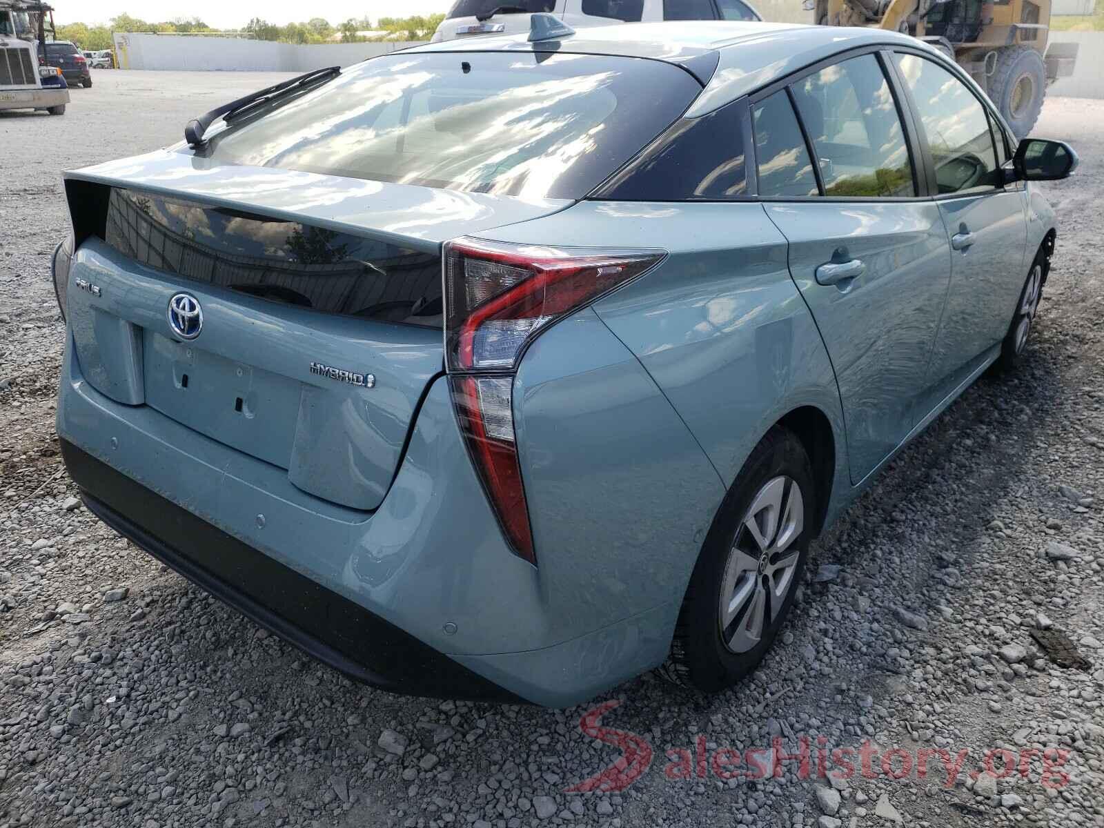 JTDKBRFU8H3050785 2017 TOYOTA PRIUS