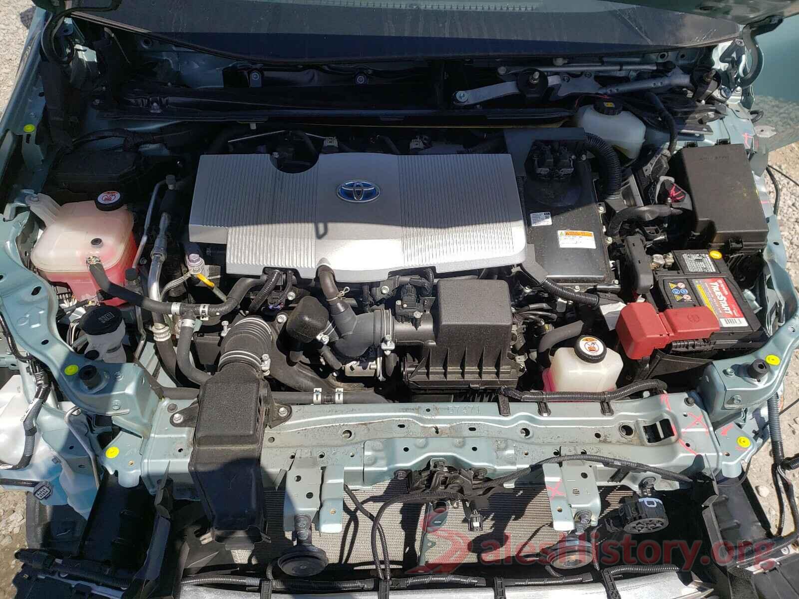 JTDKBRFU8H3050785 2017 TOYOTA PRIUS