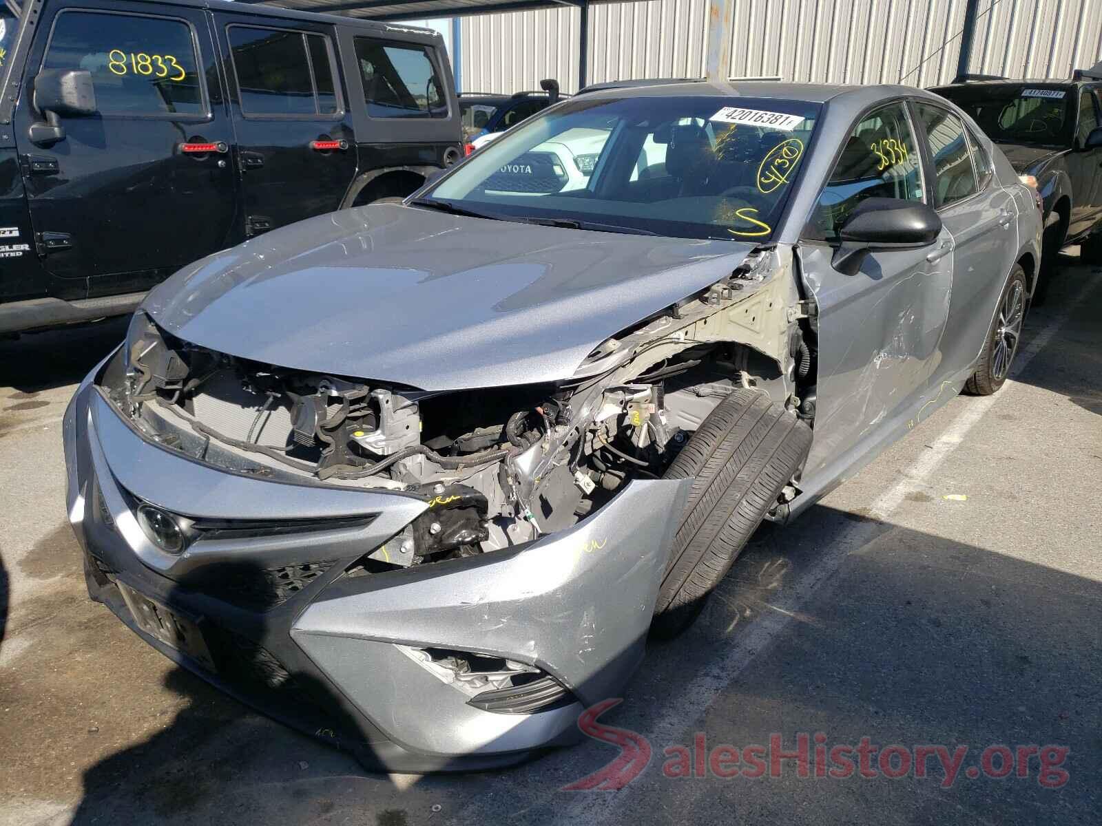 4T1B11HK6KU744601 2019 TOYOTA CAMRY