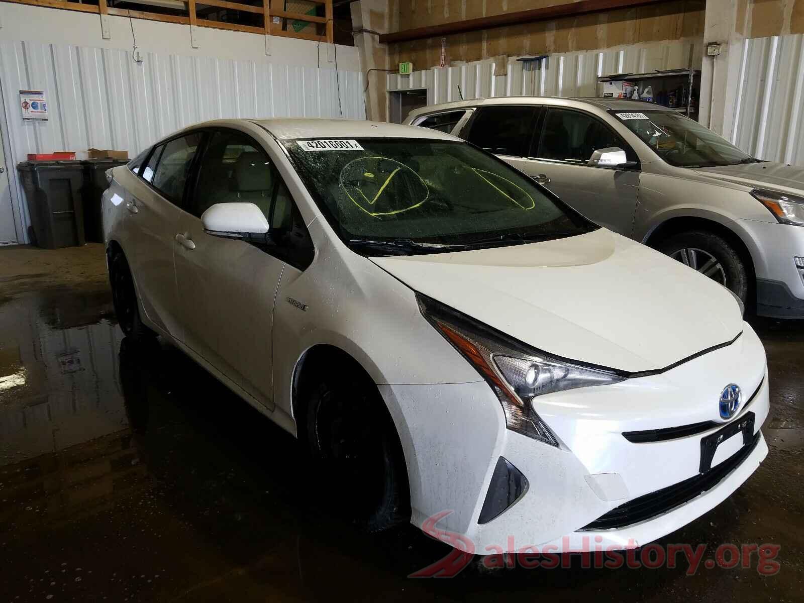 JTDKBRFUXG3006527 2016 TOYOTA PRIUS