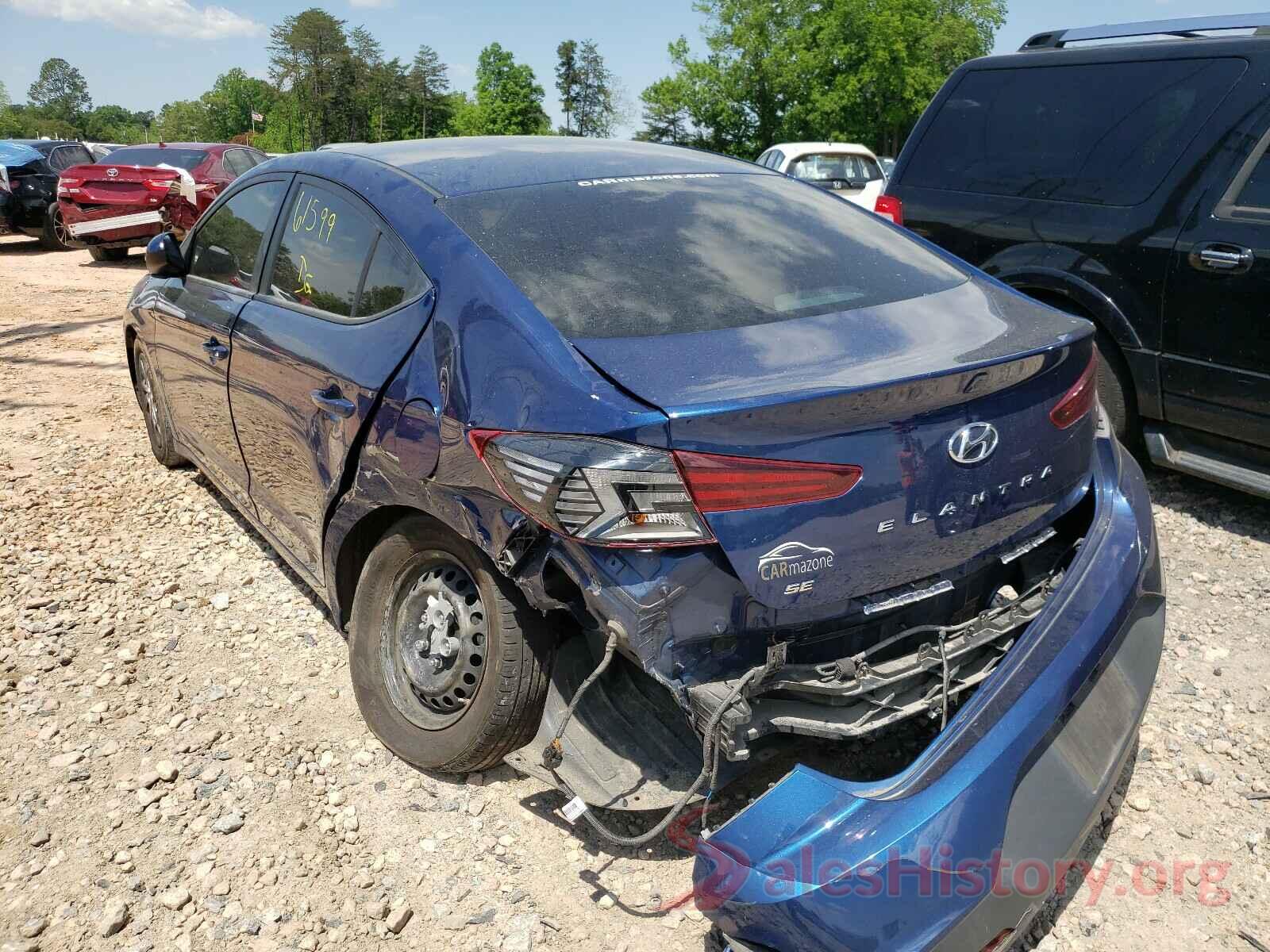 5NPD74LF5KH410805 2019 HYUNDAI ELANTRA