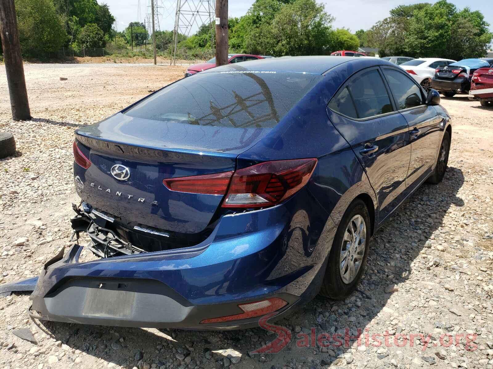 5NPD74LF5KH410805 2019 HYUNDAI ELANTRA