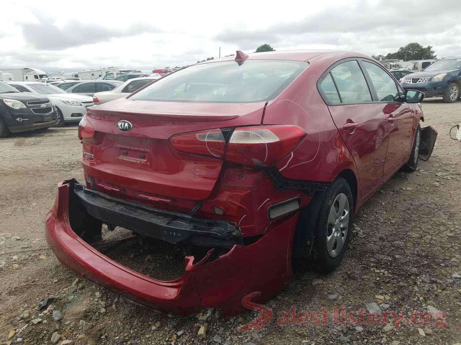 KNAFK4A6XG5566546 2016 KIA FORTE