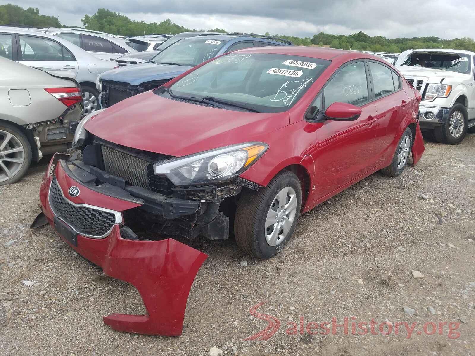 KNAFK4A6XG5566546 2016 KIA FORTE