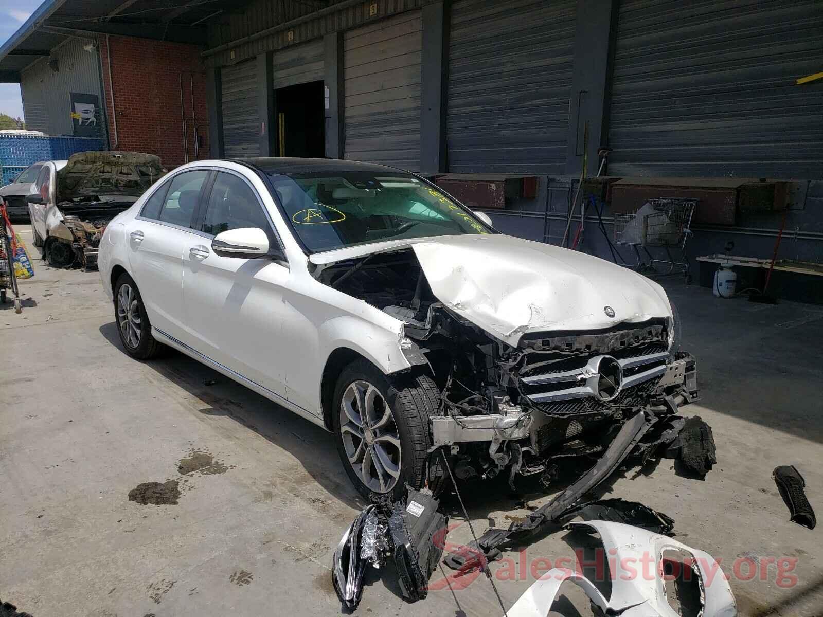 55SWF4KB3GU136017 2016 MERCEDES-BENZ C CLASS