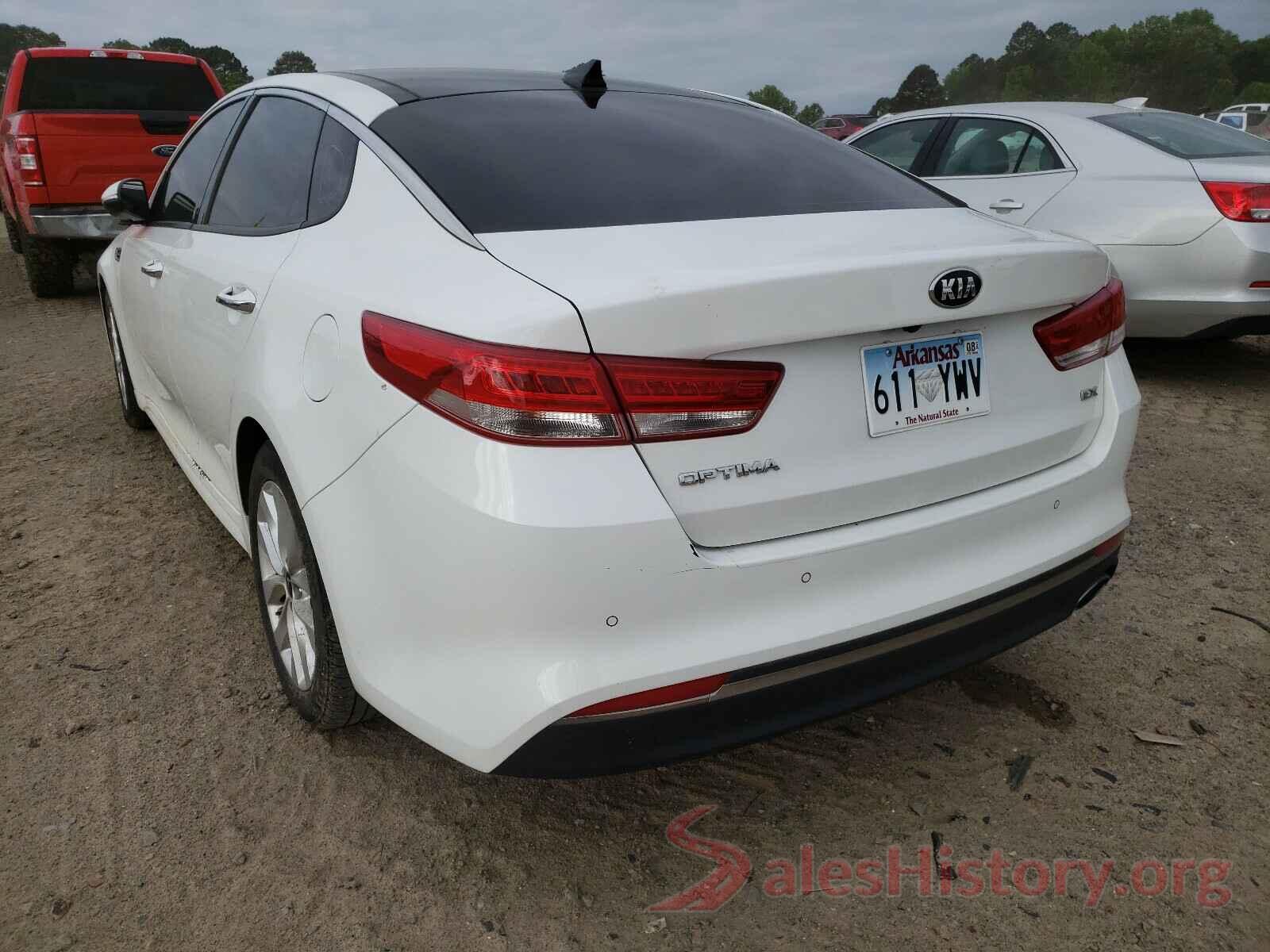 5XXGU4L37GG006791 2016 KIA OPTIMA