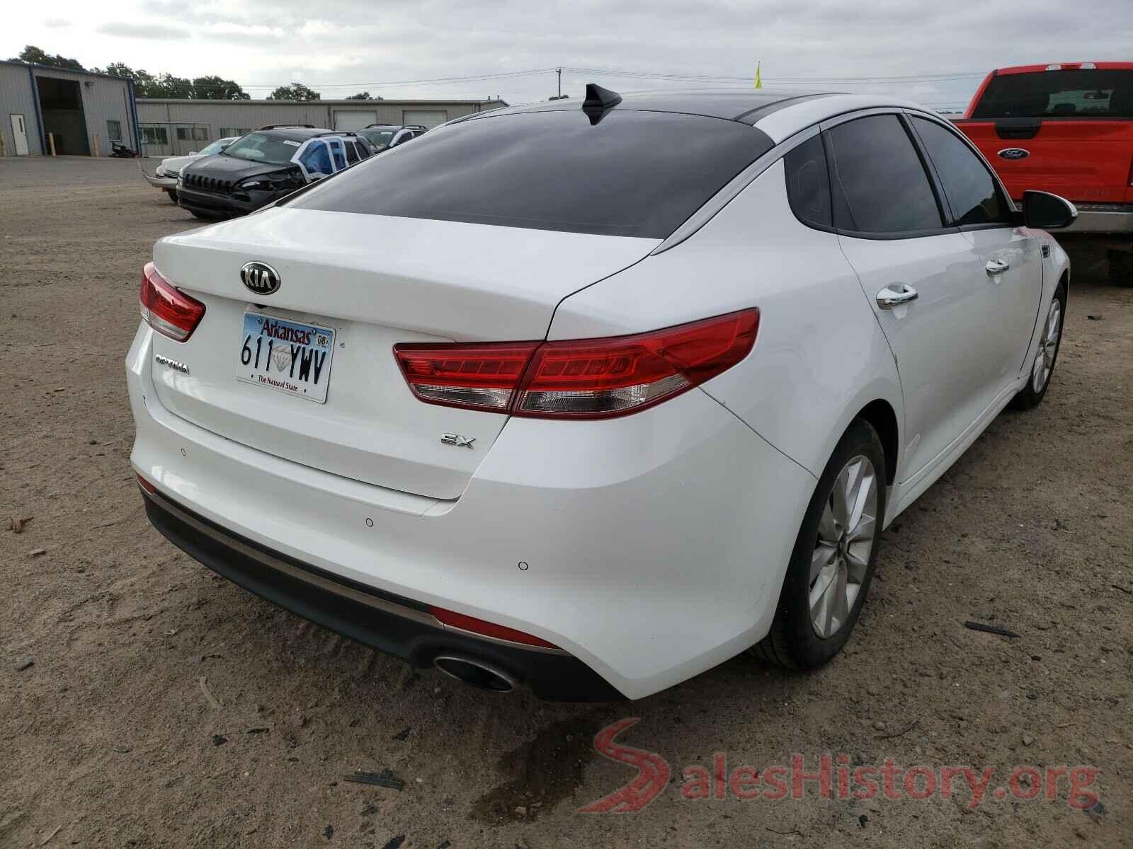 5XXGU4L37GG006791 2016 KIA OPTIMA