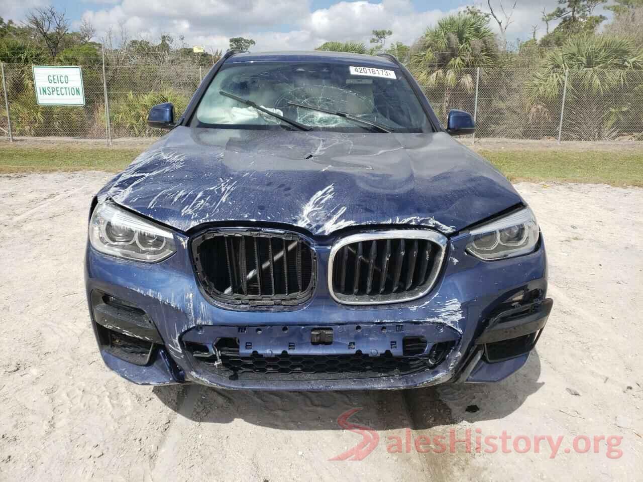 5UXTY3C07L9D44297 2020 BMW X3