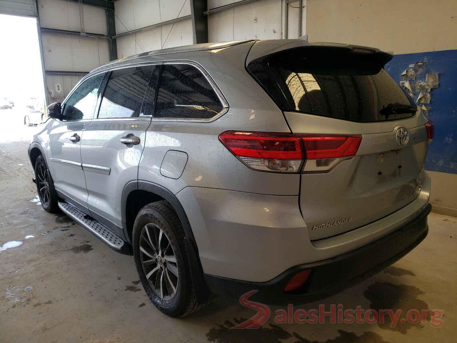 5TDKZRFHXKS552038 2019 TOYOTA HIGHLANDER