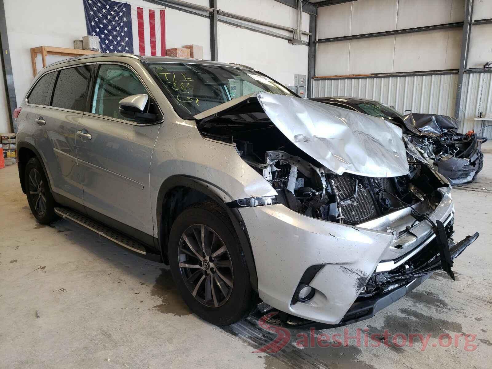 5TDKZRFHXKS552038 2019 TOYOTA HIGHLANDER