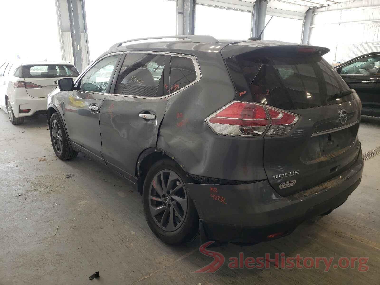 5N1AT2MV8GC748934 2016 NISSAN ROGUE