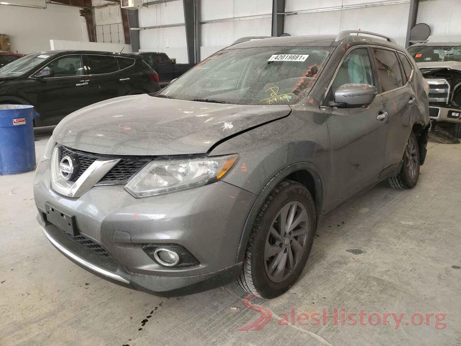 5N1AT2MV8GC748934 2016 NISSAN ROGUE