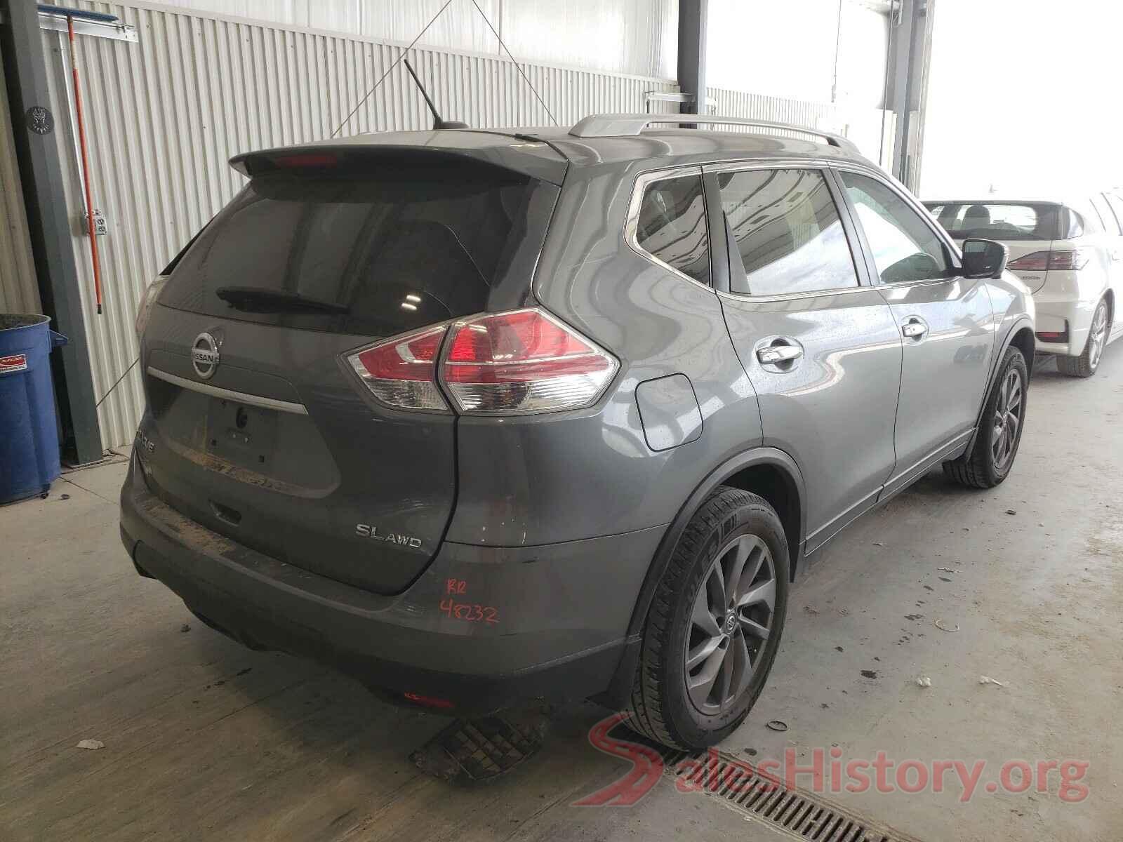 5N1AT2MV8GC748934 2016 NISSAN ROGUE