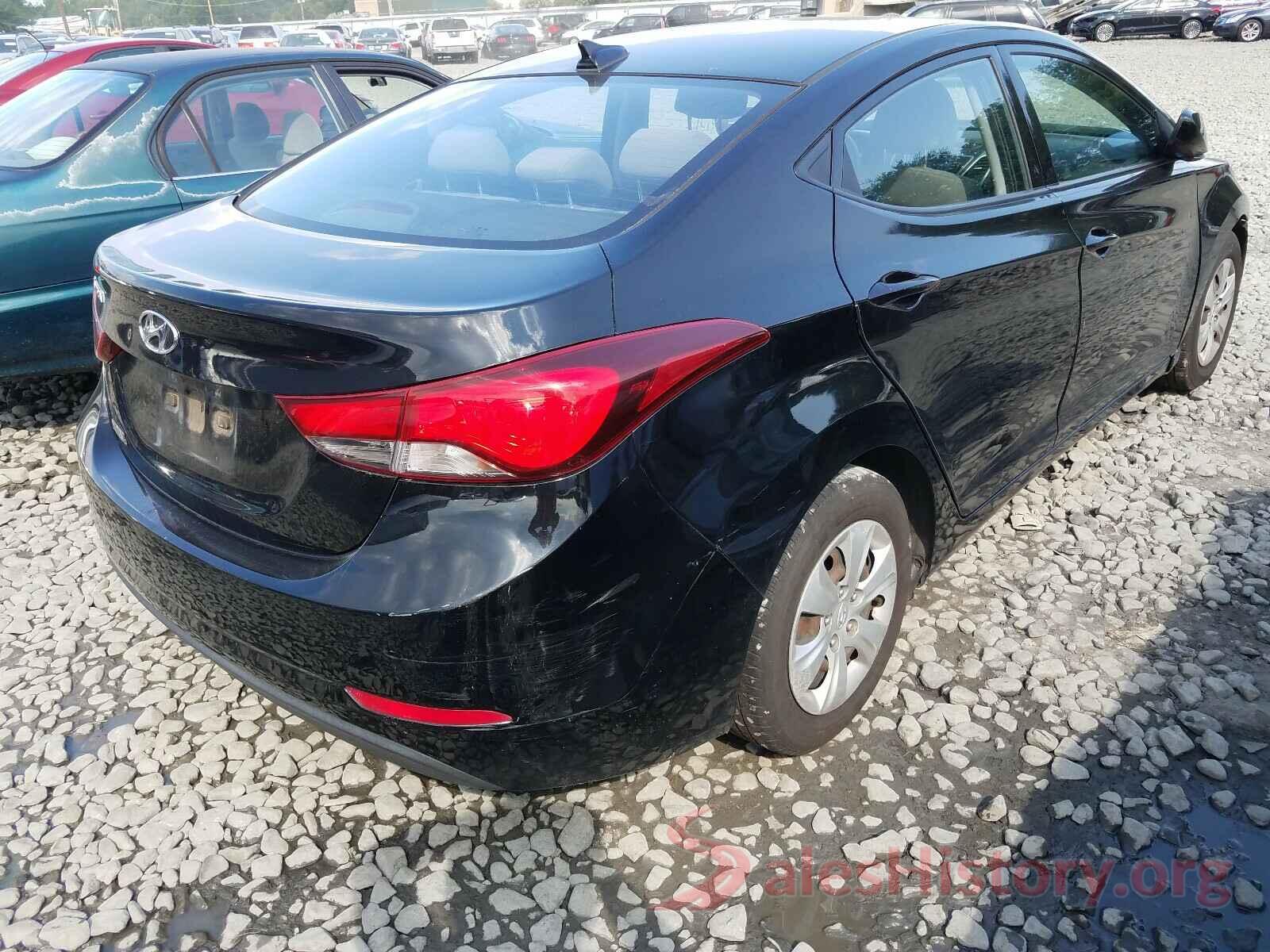 KMHDH4AE3GU600456 2016 HYUNDAI ELANTRA