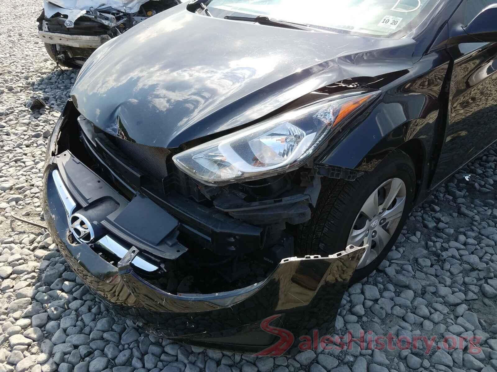 KMHDH4AE3GU600456 2016 HYUNDAI ELANTRA