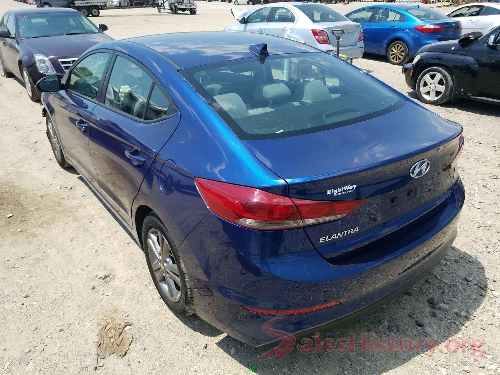 5NPD84LF0HH137455 2017 HYUNDAI ELANTRA