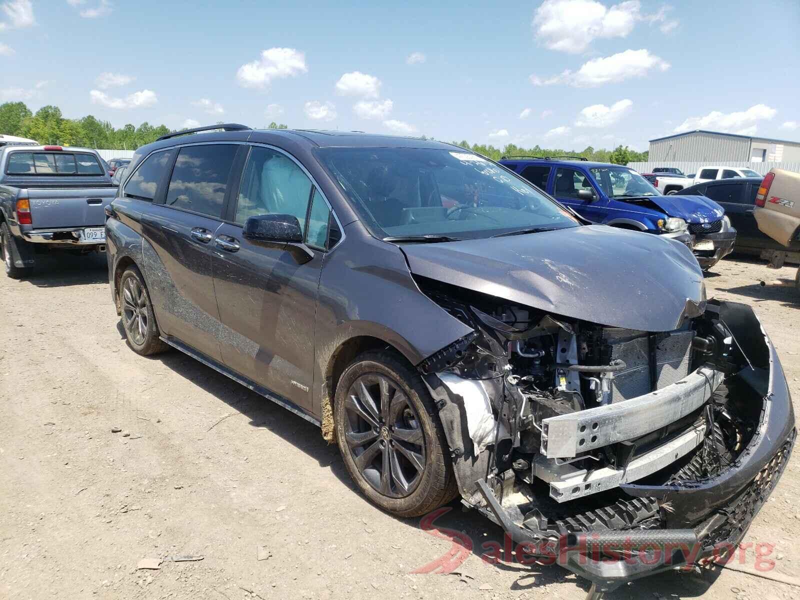 5TDDRKEC0MS017857 2021 TOYOTA SIENNA