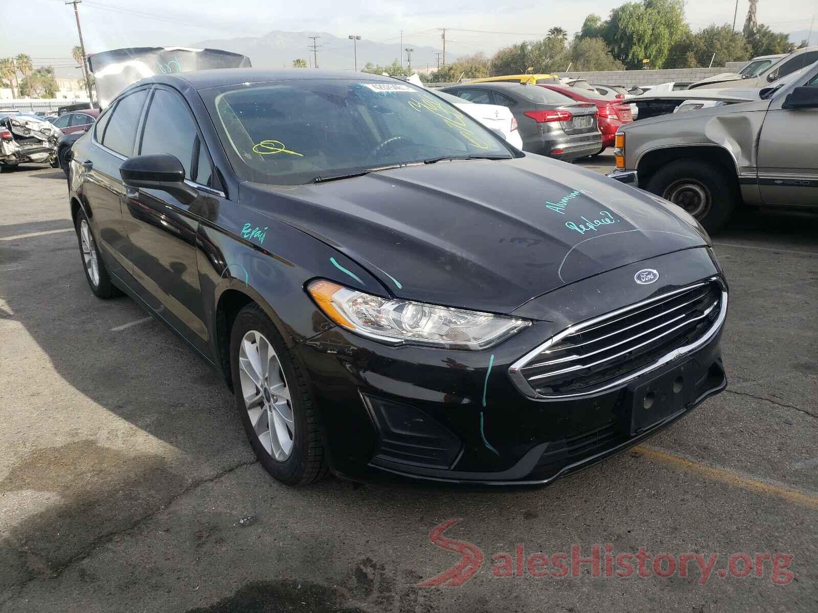 3FA6P0HD7LR171299 2020 FORD FUSION