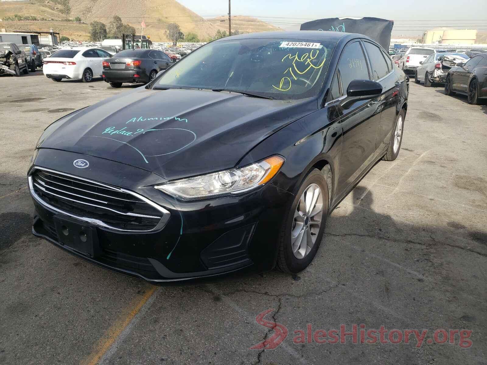 3FA6P0HD7LR171299 2020 FORD FUSION