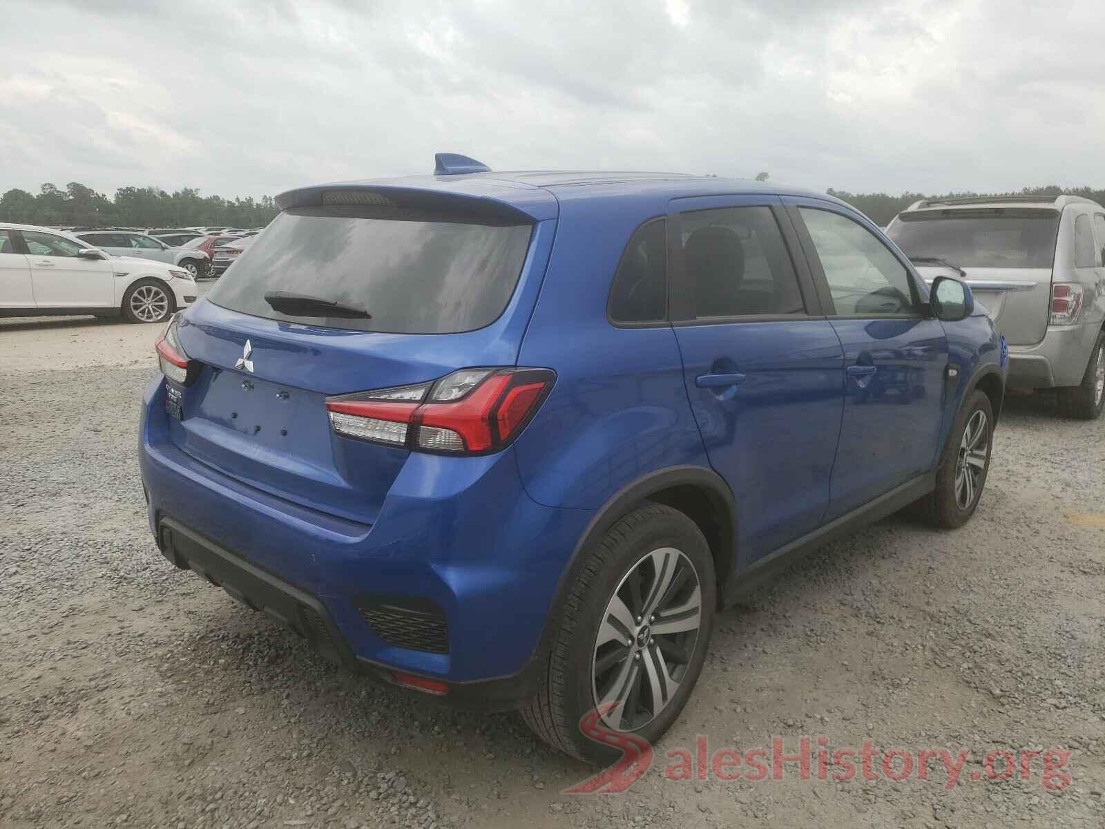 JA4APUAU8MU005173 2021 MITSUBISHI OUTLANDER