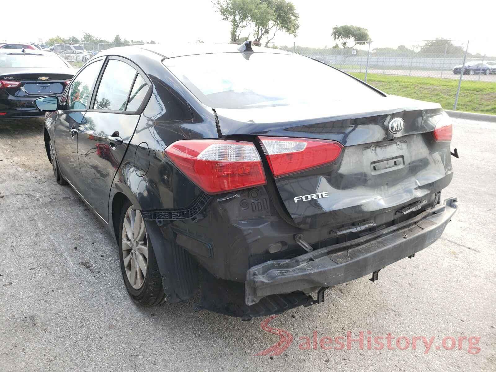 KNAFX4A68G5503558 2016 KIA FORTE