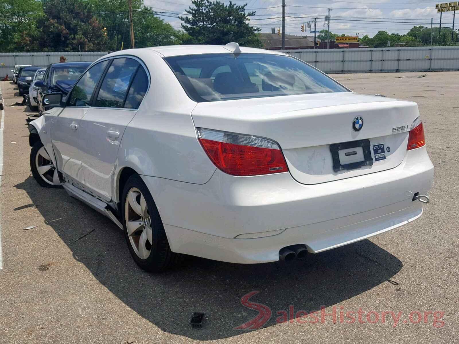 WBANE53577CW64619 2007 BMW 5 SERIES