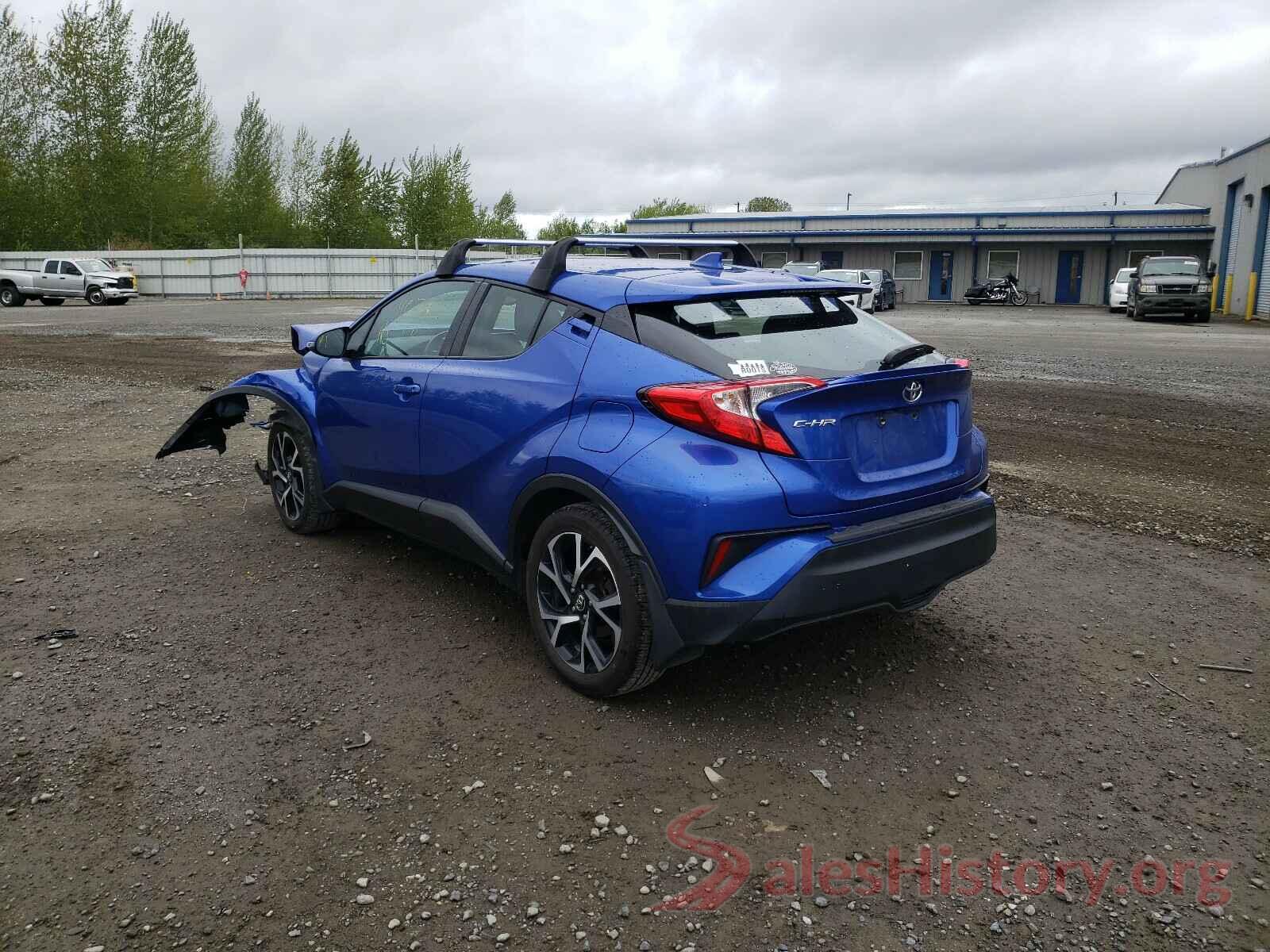 NMTKHMBX7JR038910 2018 TOYOTA C-HR