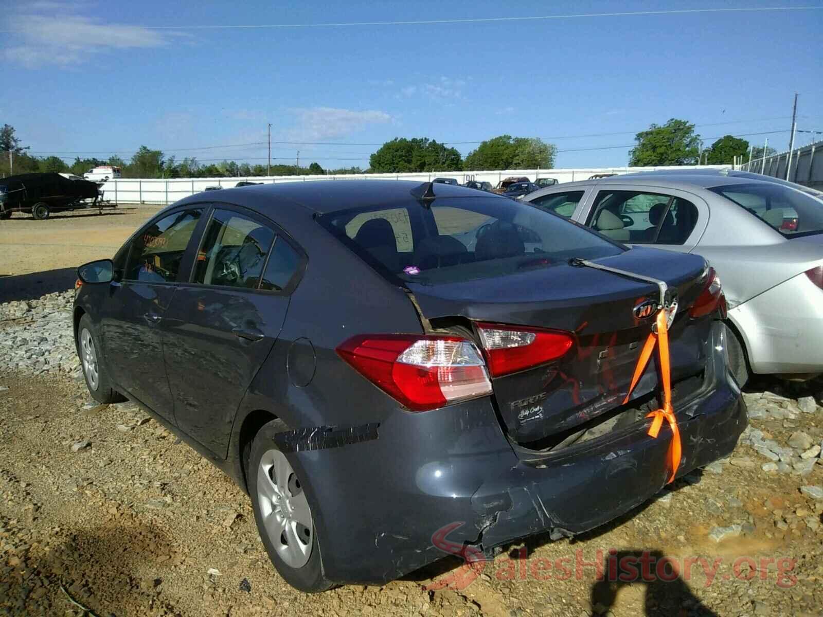 KNAFK4A66G5496446 2016 KIA FORTE