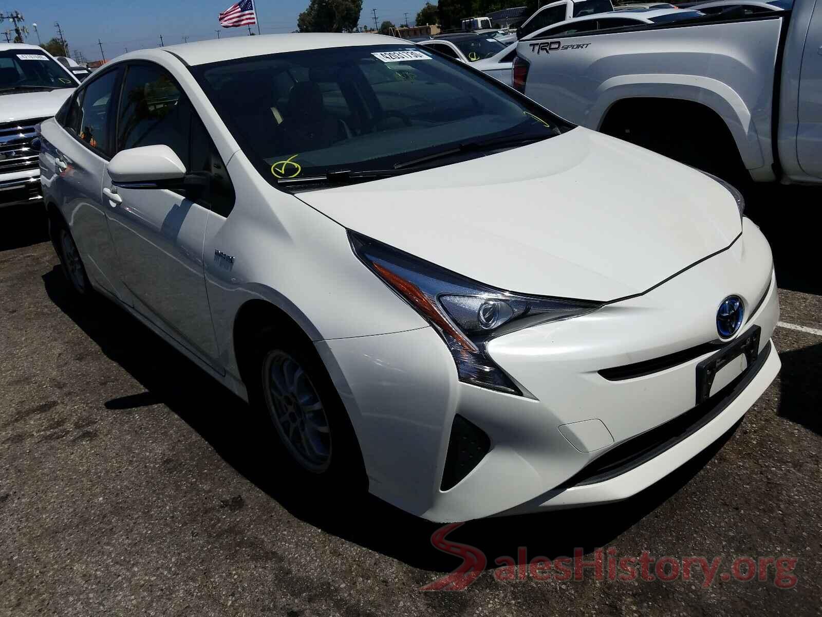 JTDKBRFU7G3016660 2016 TOYOTA PRIUS