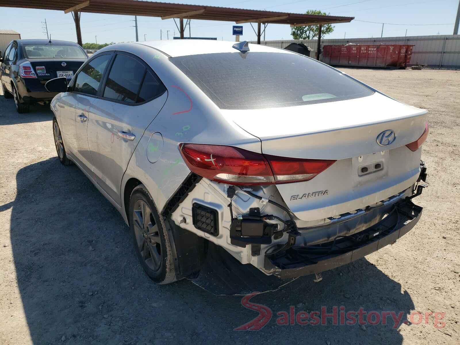 5NPD84LF5HH191267 2017 HYUNDAI ELANTRA