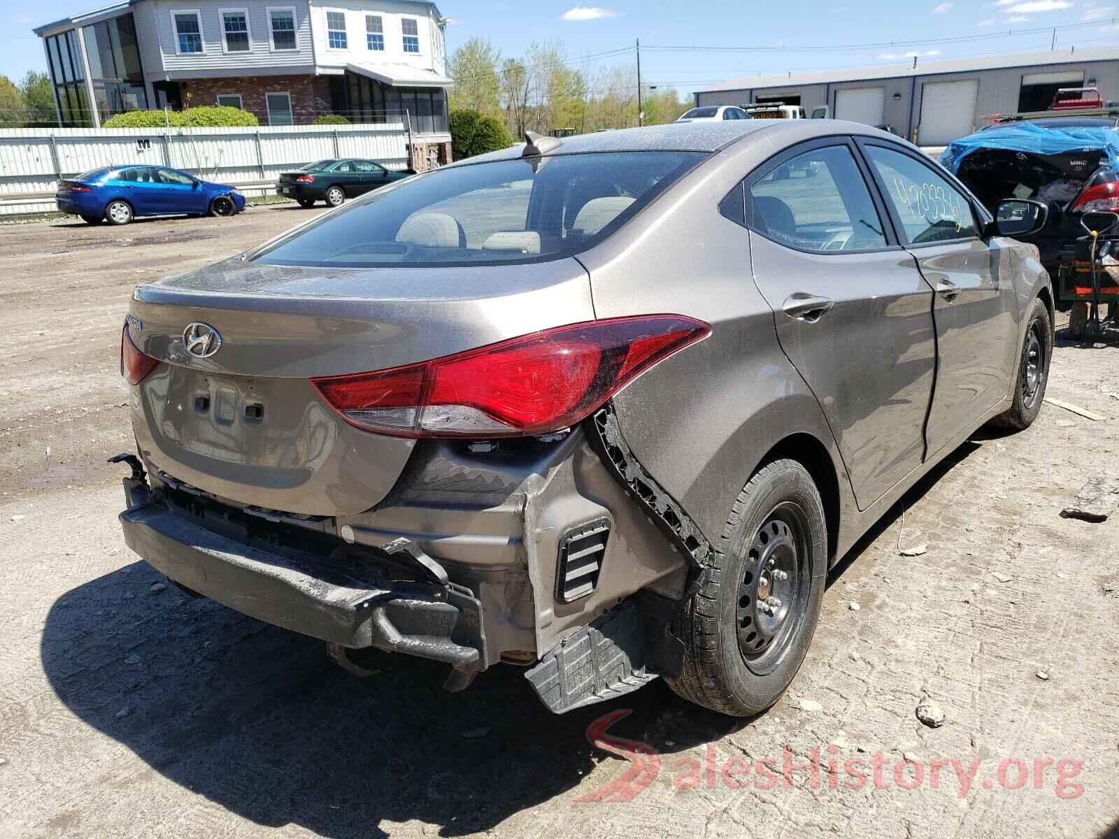 5NPDH4AEXGH746951 2016 HYUNDAI ELANTRA