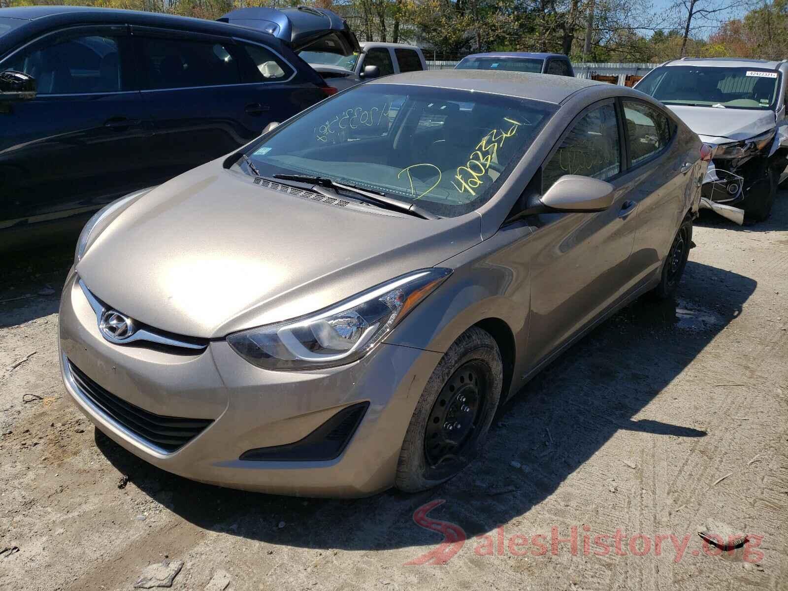 5NPDH4AEXGH746951 2016 HYUNDAI ELANTRA