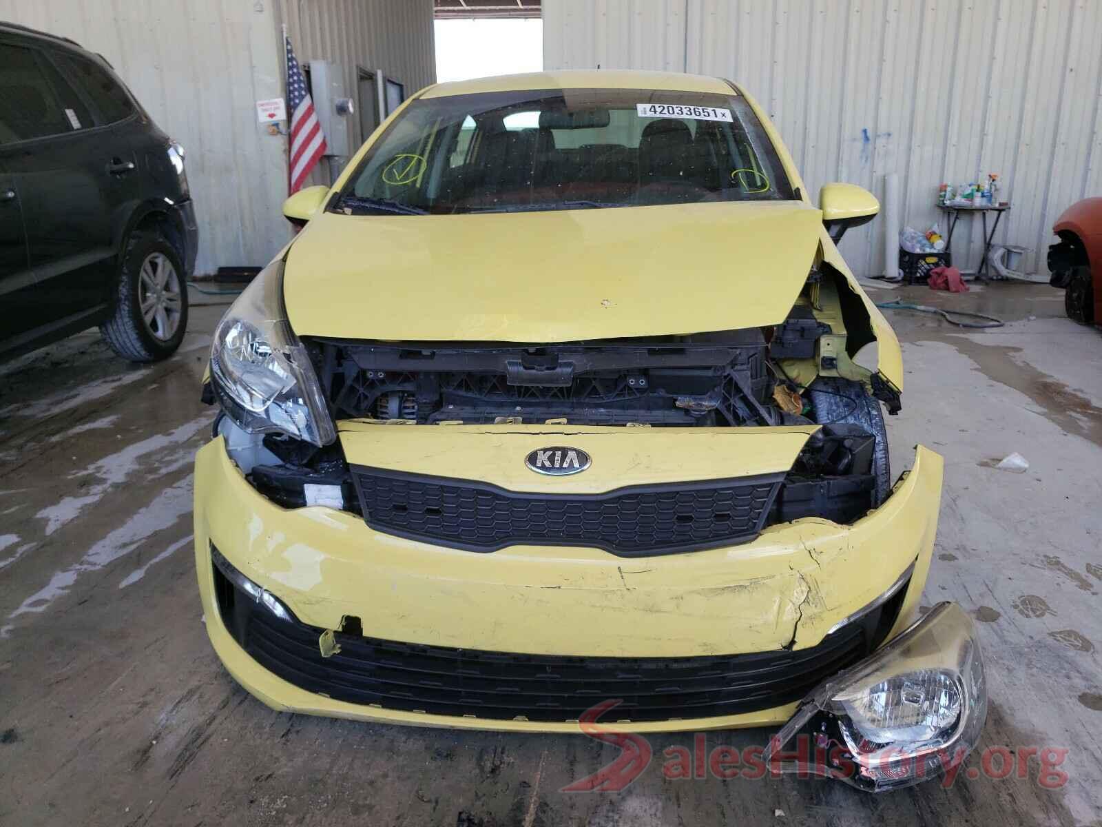 KNADM4A36G6600547 2016 KIA RIO