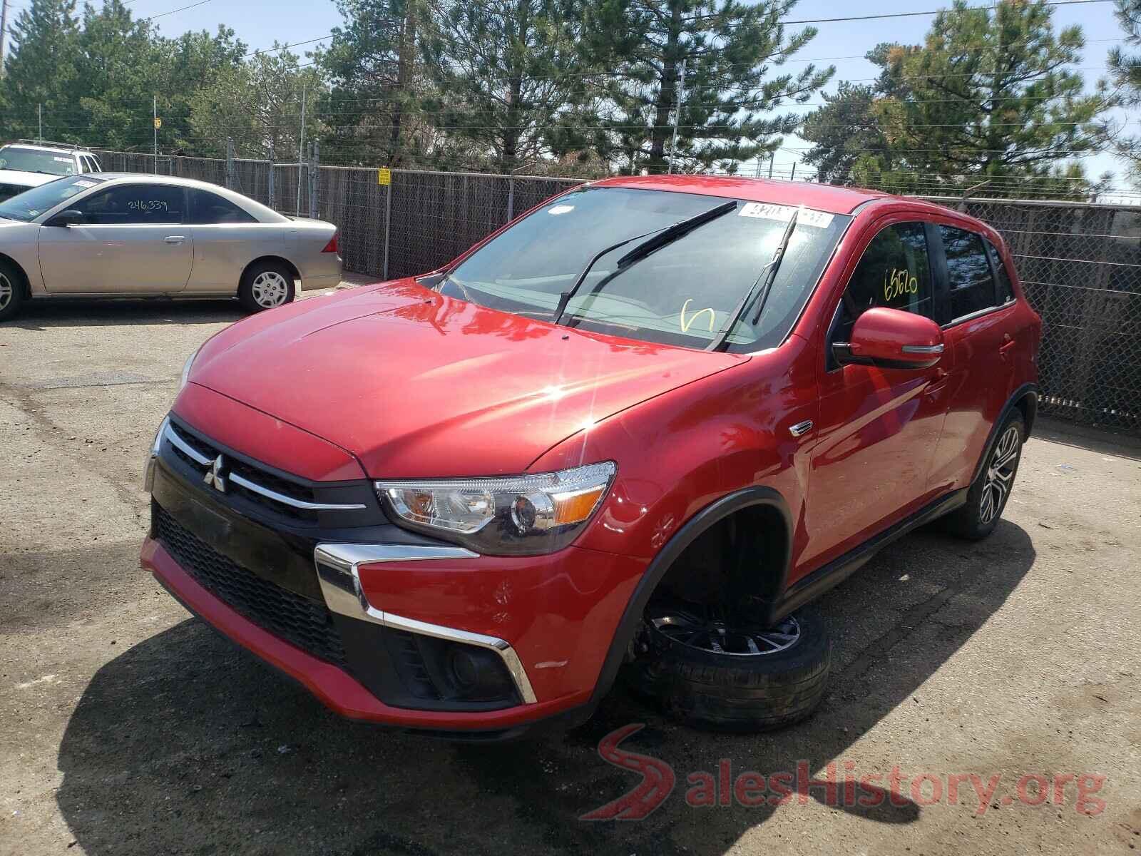 JA4AR3AU1KU017182 2019 MITSUBISHI OUTLANDER